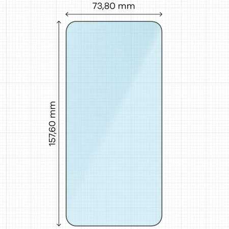 Szkło ochronne 2.5D Bizon Smart Glass do Galaxy A55 5G, 1 sztuka