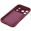 Pancerne etui Bizon Case Tur do iPhone 17 Pro, burgundowe