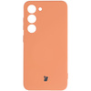 Etui Bizon Case Silicone Sq do Samsung Galaxy S23, pomarańczowe