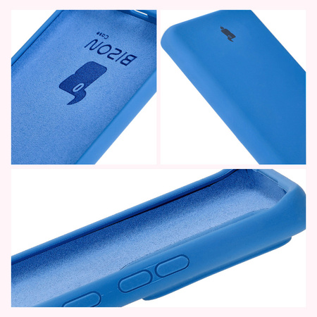 Silikonowe etui Bizon Soft Case do Motorola Edge 40 Neo, niebieskie