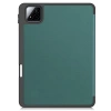 Etui z klapką Bizon Case Tab Lizard do Xiaomi Pad 7 / 7 Pro, ciemnozielone