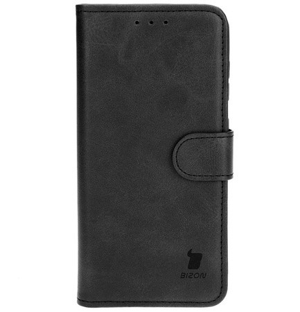 Etui z klapką Bizon Case Pocket do Galaxy S25 / S24, czarne