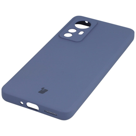 Etui Bizon Case Silicone do Xiaomi 12 / 12x, szare