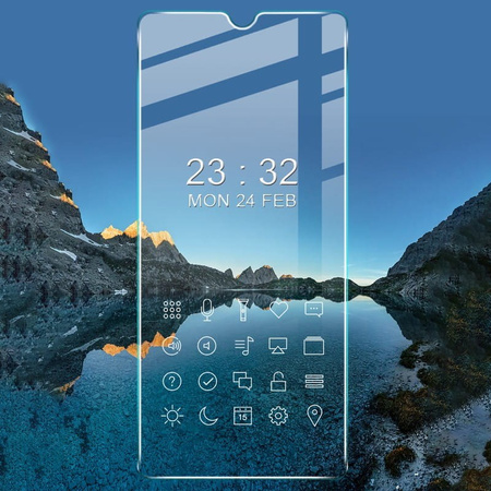 Szkło hartowane Bizon Glass Clear - 3 szt. + obiektyw, Galaxy A22 4G / M22