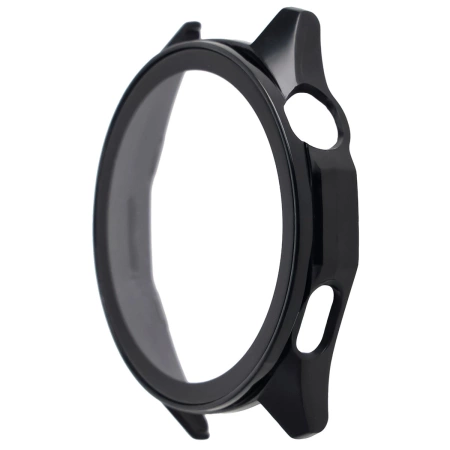 Etui ze szkłem do zegarka Bizon Case+Glass Watch do Huawei Watch GT6 46 mm, czarne