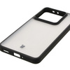Etui Bizon Case Angelo do Xiaomi 14T Pro, półprzezroczyste z czarną ramką
