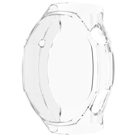 Etui z osłoną ekranu Bizon Case Watch Felipe do Huawei Watch GT6 Pro 46 mm, przezroczyste