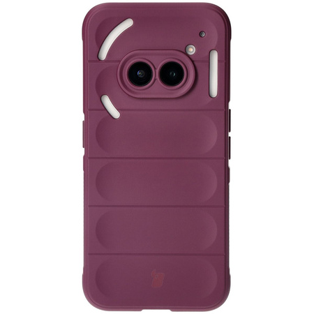 Pancerne etui Bizon Case Tur do Nothing Phone (2a) / (2a) Plus, burgundowe