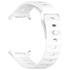 Silikonowy pasek Bizon Strap Watch Silicone G do Galaxy Watch Ultra 2 / 1, biały