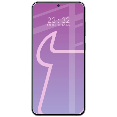 Elastyczne szkło hybrydowe Bizon Glass Mule do Galaxy S25 FE