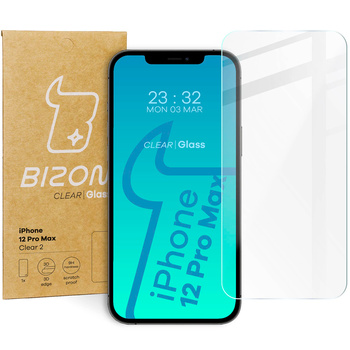 Szkło hartowane Bizon Glass Clear 2 do iPhone 12 Pro Max