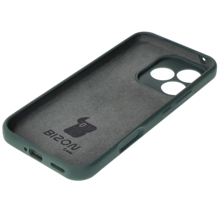 Silikonowe etui Bizon Soft Case do Honor 400 Lite, ciemnozielone