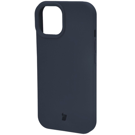 Etui silikonowe Bizon Soft Case do iPhone 15, ciemnoniebieskie