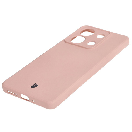 Etui Bizon Case Silicone Sq do Xiaomi Redmi Note 13 5G, jasnoróżowe