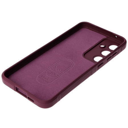 Pancerne etui Bizon Case Tur do Galaxy A55 5G, burgundowe