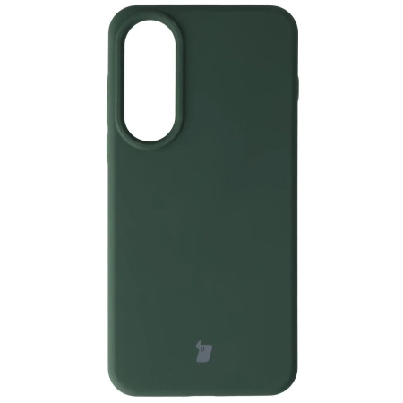 Silikonowe etui Bizon Soft Case do OnePlus Nord 5, ciemnozielone