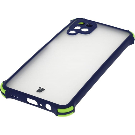 Etui Bizon Case AntiShock Hybrid Galaxy do A12 / M12, granatowe