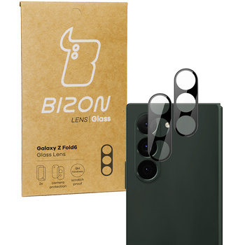 Szkło na aparat Bizon Glass Silk Lens do Galaxy Z Fold6, 2 sztuki