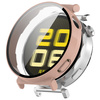Etui ze szkłem do zegarka Bizon Case+Glass Watch do Huawei Watch GT 5 41 mm, różowe