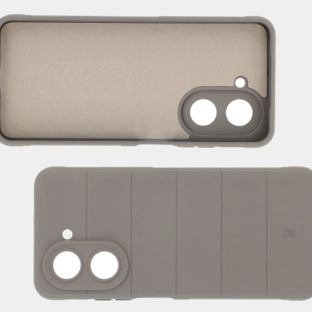 Pancerne etui Bizon Case Tur do Xiaomi Redmi A5 4G / POCO C71 4G, jasnoszare