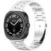 Pasek ze stali nierdzewnej Bizon Strap Watch Aura do Galaxy Watch Ultra 2 / 1, srebrny