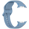 Silikonowy pasek Bizon Strap Watch Silicone G do Galaxy Watch 8 40 mm / 44 mm / 8 Classic 46 mm, niebieski