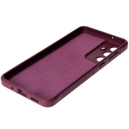 Pancerne etui Bizon Case Tur do Galaxy M55 5G, burgundowe