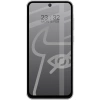 Prywatyzujące szkło hartowane Bizon Glass Edge Shadow Duo do Galaxy M35 5G / A35 5G / A55 5G, przyciemniane z czarną ramką, 2 sztuki