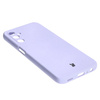 Etui Bizon Case Silicone do Galaxy A24 4G, jasnofioletowe