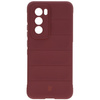 Pancerne etui Bizon Case Tur do Oppo Reno 12, burgundowe