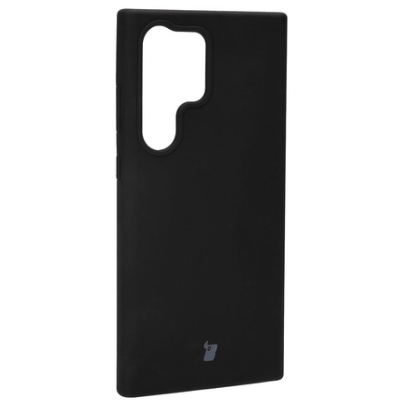 Silikonowe etui Bizon Soft Case do Galaxy S23 Ultra, czarne