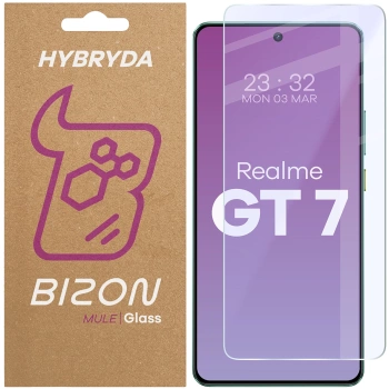 Elastyczne szkło hybrydowe Bizon Glass Mule do Realme GT 7