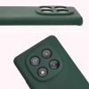 Silikonowe etui Bizon Soft Case do Xiaomi Redmi Note 14 Pro 4G, ciemnozielone