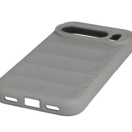 Pancerne etui Bizon Case Tur do Google Pixel 10 / 10 Pro, jasnoszare