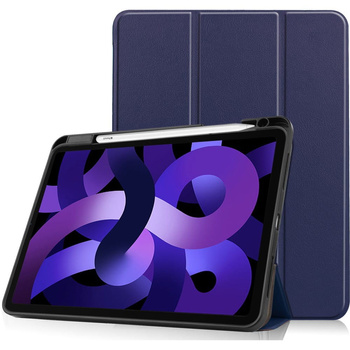 Etui Bizon Case Tab Lizard do iPad Air 5 / Air 4, granatowe