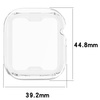 Etui Bizon Case Watch Felipe do Apple Watch 11 / 10 (42mm), przezroczyste