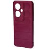 Pancerne etui Bizon Case Tur do Oppo Reno11 F 5G, burgundowe
