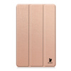 Etui z klapką Bizon Case Tab Croc do Xiaomi Redmi Pad SE 8.7, różowozłote