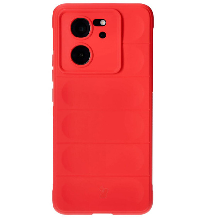 Pancerne etui Bizon Case Tur do Xiaomi 13T Pro / 13T, czerwone