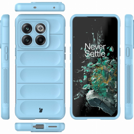 Pancerne etui Bizon Case Tur do OnePlus 10T, jasnoniebieskie