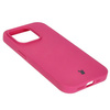 Etui silikonowe do iPhone 15 Pro Bizon Soft Case, fuksja