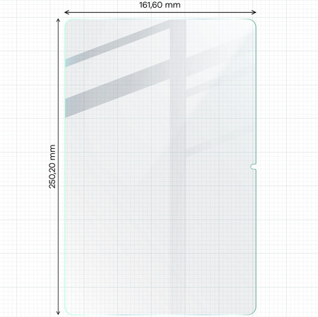 Szkło hartowane Bizon Glass Tab Clear do Galaxy Tab S9 FE/S9/S8/S7
