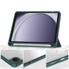 Etui Bizon Case Tab Clear Matt do Galaxy Tab A9, ciemnozielone