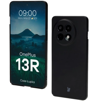 Etui Bizon Case Łupka do OnePlus 13R, czarne