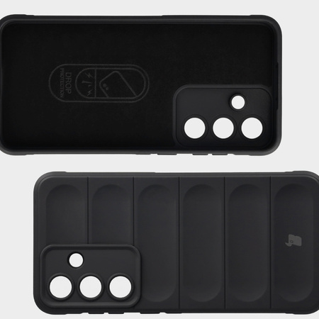 Pancerne etui Bizon Case Tur do Galaxy S25 FE, czarne