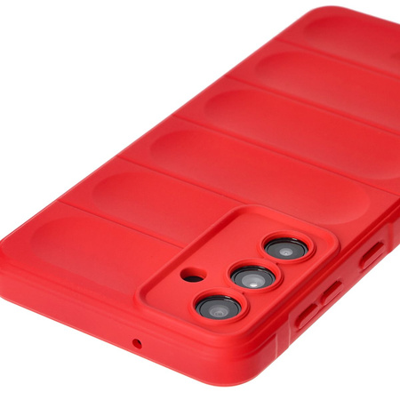 Pancerne etui Bizon Case Tur do Galaxy M55 5G, czerwone