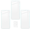 3x Szkło hartowane + szybka na aparat Bizon Glass Clear Pack do Realme GT 2 Pro