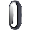 Etui ze szkłem do zegarka Bizon Case+Glass Watch do Xiaomi Smart Band 9, niebieskie