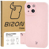 Ekologiczne etui Bizon Bio-Case do iPhone 13 Mini, różowe