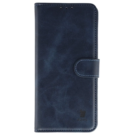 Etui z klapką Bizon Case Pocket do Galaxy S25 FE, granatowe